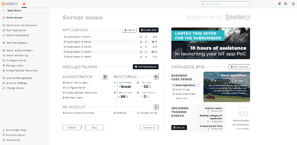 Platform Architecture Interface